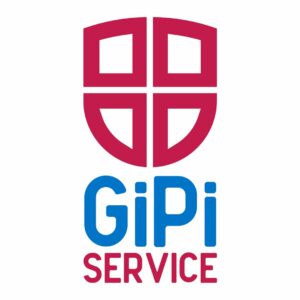 Logo di Gipi Service, azienda specializzata nella vendita di prodotti e macchine per la pulizia professionale