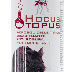 HOCUS TOPUS Disabituante anti rosura per topi e ratti