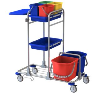 Carrello FLORI 5.1 cromato senza pressa