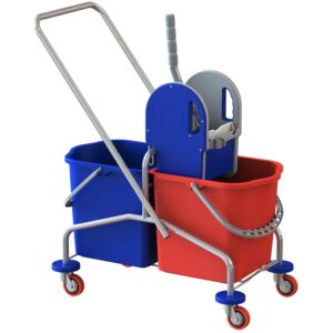 Carrello PRO 2x15 cromato