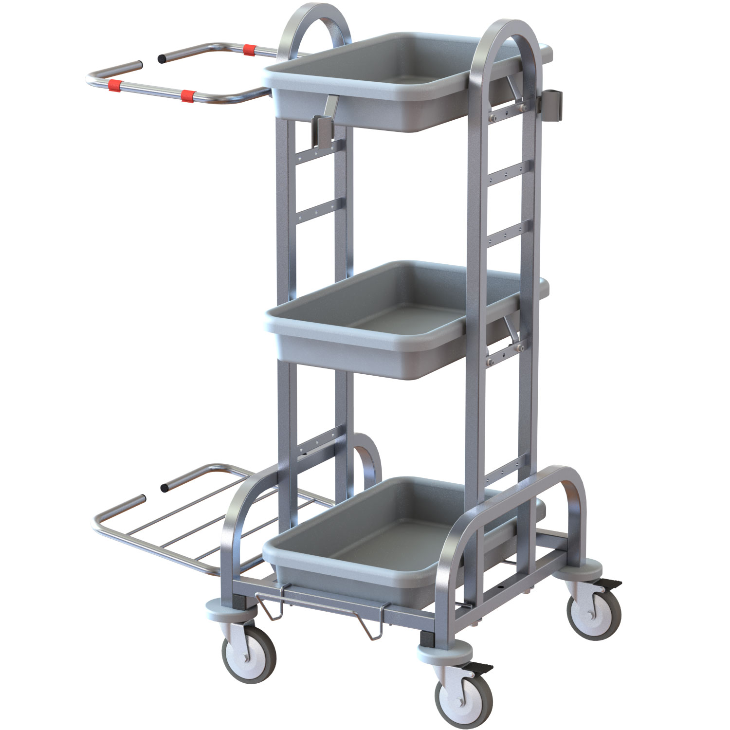 Carrello YO-YO 1 inox - immagine 2